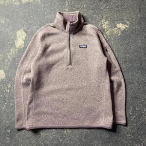 Women’s 1/4 Zip Pink Patagonia Better Sweater